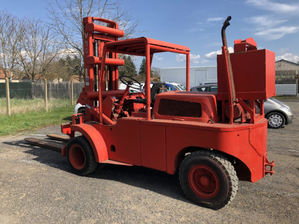 Chariot élévateur 5 tonnes roues jumelées